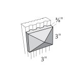 PB3 Camden Dove Shaker