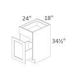 BWBK18-2 Anchester Espresso Pre-Assembled