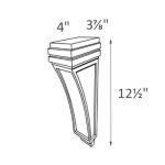 CORBEL-M-FLAT Anchester White