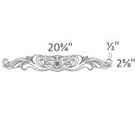 DECO-FLOWER-L Coffee Cherry