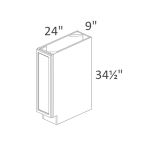 B09FD Sonoma Slim Kona Shaker Pre-Assembled