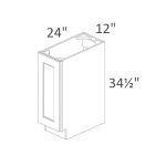 B12FD Chatham Pitch Black Shaker Pre-Assembled