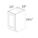 B18FD Chatham Mocha Shaker Pre-Assembled