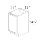 B18FD Sonoma Slim Indigo Shaker Pre-Assembled