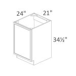 B21FD Sonoma Slim Dove Shaker Pre-Assembled