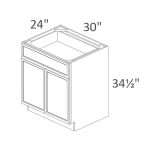 B30 Sonoma Slim Dove Shaker Pre-Assembled