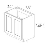 B33FD Chatham Desert Oak Shaker Pre-Assembled