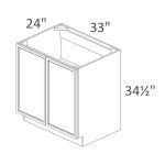 B33FD Sonoma Slim Timber Shaker Pre-Assembled