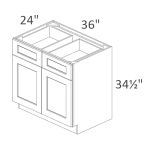 B36 Chatham Cobblestone Shaker Pre-Assembled