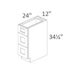 DB12 Brighton Frost Shaker Pre-Assembled
