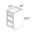 DB18-3 Aspen Grey Pre-Assembled