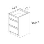 DB21 Sonoma Slim Dove Shaker Pre-Assembled