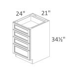 DB21-4 Malibu Nickel Pre-Assembled