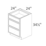 DB24 Sonoma Slim Dove Shaker Pre-Assembled