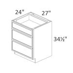 DB27 Sonoma Slim Dove Shaker Pre-Assembled