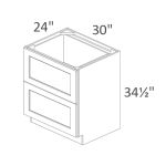 DB30-2 Chatham Desert Oak Shaker Pre-Assembled