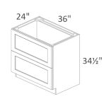 DB36-2 Chatham Mocha Shaker Pre-Assembled