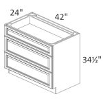 DB42-3 Aspen Grey Pre-Assembled