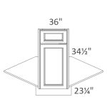 DSFL36 Malibu Nickel Pre-Assembled