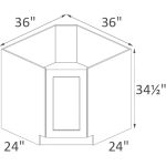 BDC36 Anchester Grey Pre-Assembled