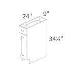 B9 Madison White Shaker Pre-Assembled