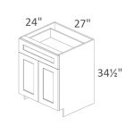 B27 Madison White Shaker Pre-Assembled