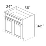 B36 Essex White Pre-Assembled