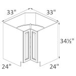 BLS33 Nutmeg Modern RTA