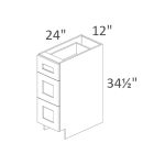 DB12-3 Madison Pearl Shaker Pre-Assembled