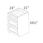 DB21-3 Madison White Shaker Pre-Assembled
