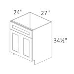 SB27 Madison Grey Shaker Pre-Assembled