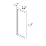 DD-W1530-DOOR Sonoma Slim Desert Oak Shaker