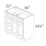 VSD36DL Chatham Dove Shaker Pre-Assembled