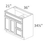 VSD36DR Malibu Dove Pre-Assembled