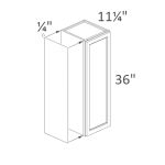 SK-W36 Sonoma Slim Dove Shaker