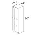 TP242490 Chatham Hunter Green Shaker Pre-Assembled