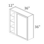 WBC3636 Sonoma Slim Desert Oak Shaker Pre-Assembled