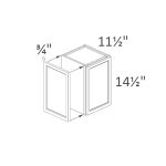 WP-W15 Sonoma Slim Dove Shaker