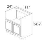FSB33 Hanover Charcoal Pre-Assembled
