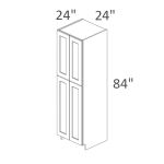 PC2484 Madison White Shaker Pre-Assembled