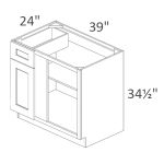 BBC39L Classic White Shaker Pre-Assembled