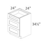 DB24-3 Classic Grey Shaker Pre-Assembled