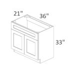 FA3621 Classic Grey Shaker Pre-Assembled