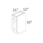 SVA12B Classic White Shaker Pre-Assembled