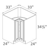 LS3309 Astoria Pebble Pre-Assembled
