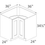 LSB36 Chatham Horizon Shaker Pre-Assembled