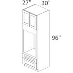 OC309627 Classic White Shaker Pre-Assembled