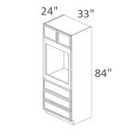 O338424 Dayton Slim White Shaker RTA