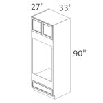 OC339027TWO Astoria Pure Pre-Assembled