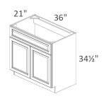 S3621B-34-1/2 Pearl Glaze RTA